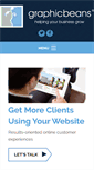 Mobile Screenshot of graphicbeans.com